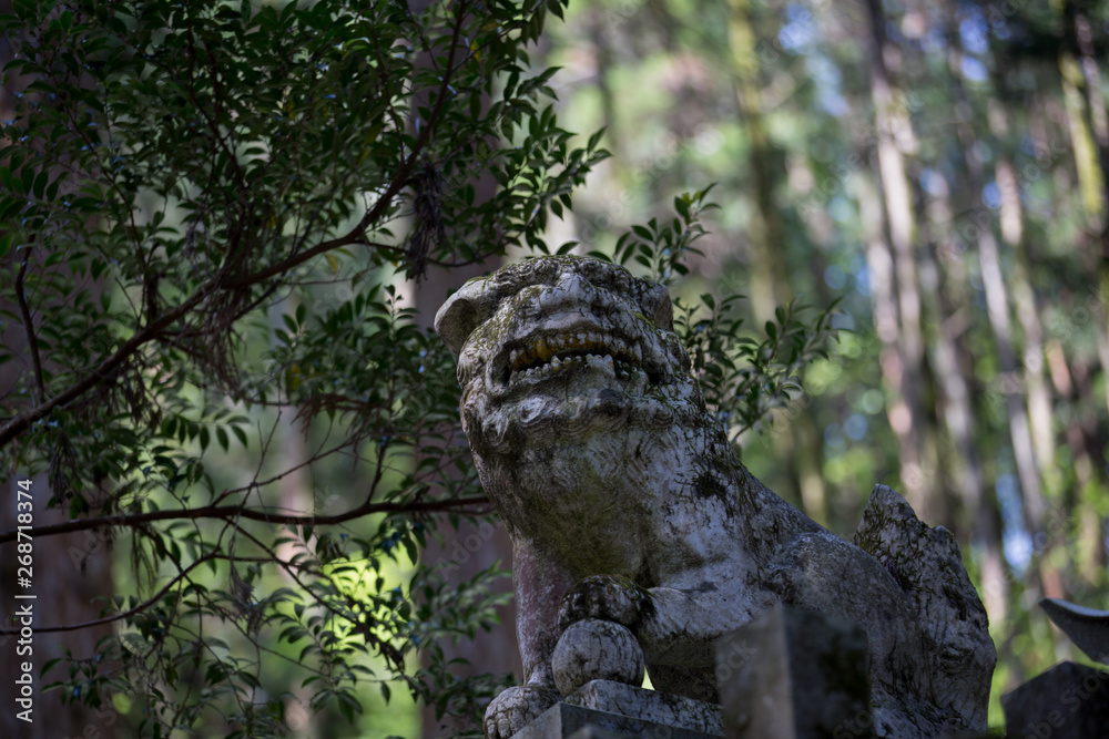 神社の風景