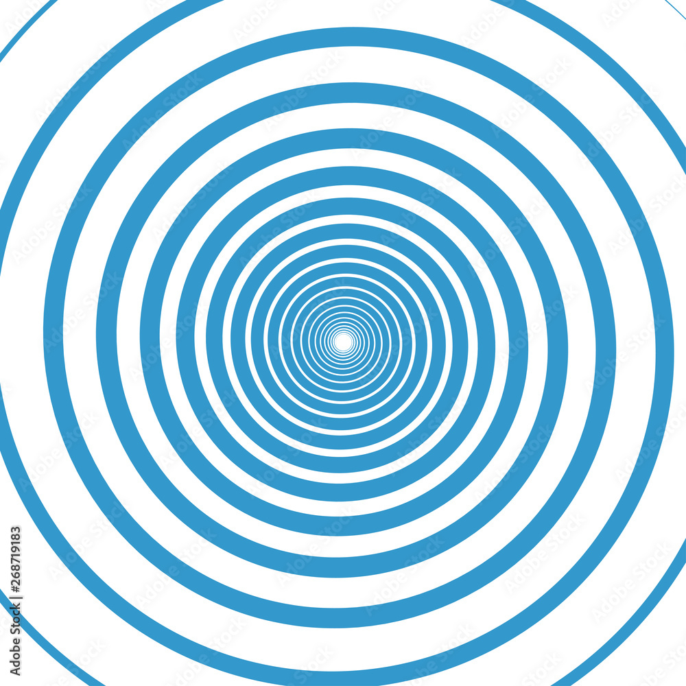 Blue water rings Blue water rings