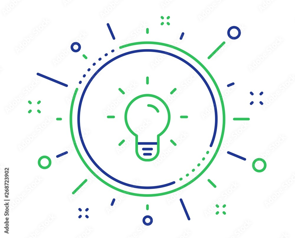 Light Bulb line icon. Lamp sign. Idea, Solution or Thinking symbol. Quality design elements. Technology light bulb button. Editable stroke. Vector Light Bulb line icon. Lamp sign. Idea, Solution or Thinking symbol. Quality design elements. Technology light bulb button. Editable stroke. Vector