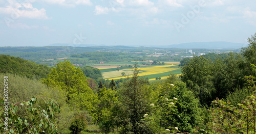 Ausblick von der Vogeltaufe bei Holzhausen-Externsteine photo