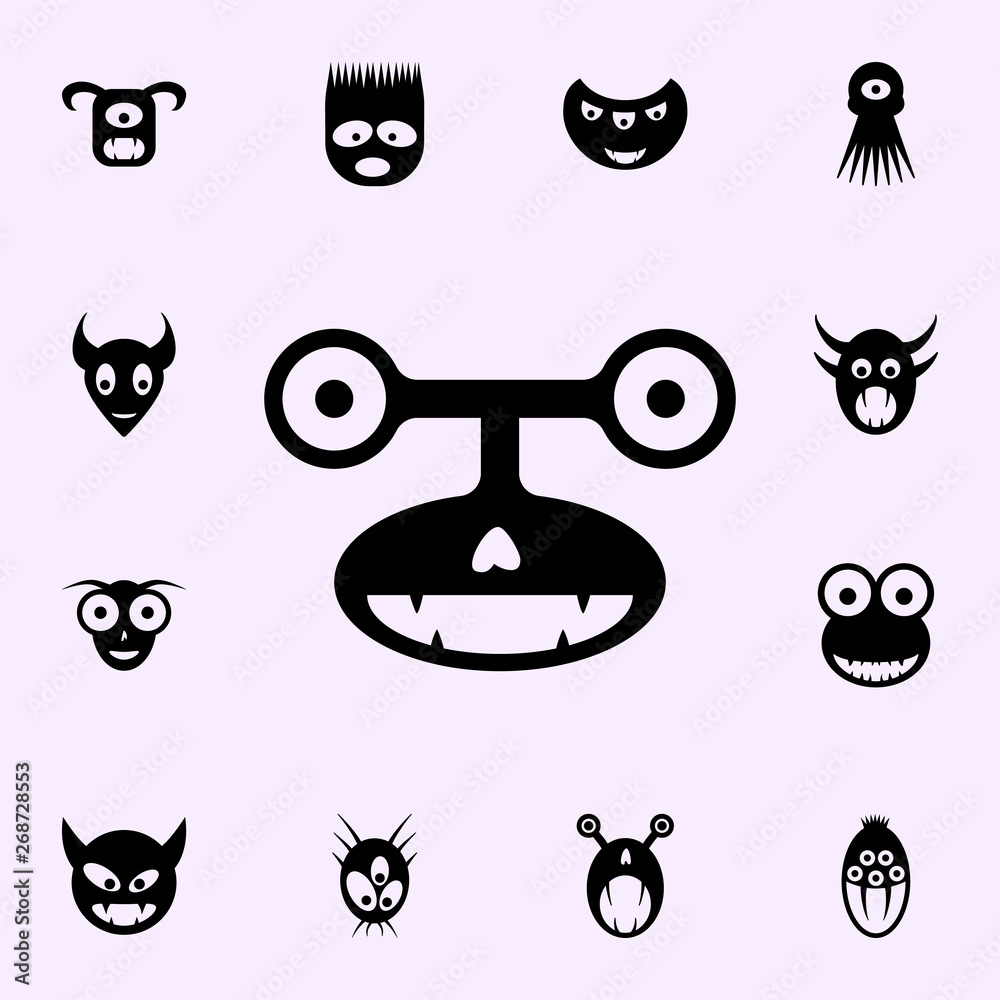 monster icon. monsters icons universal set for web and mobile monster icon. monsters icons universal set for web and mobile