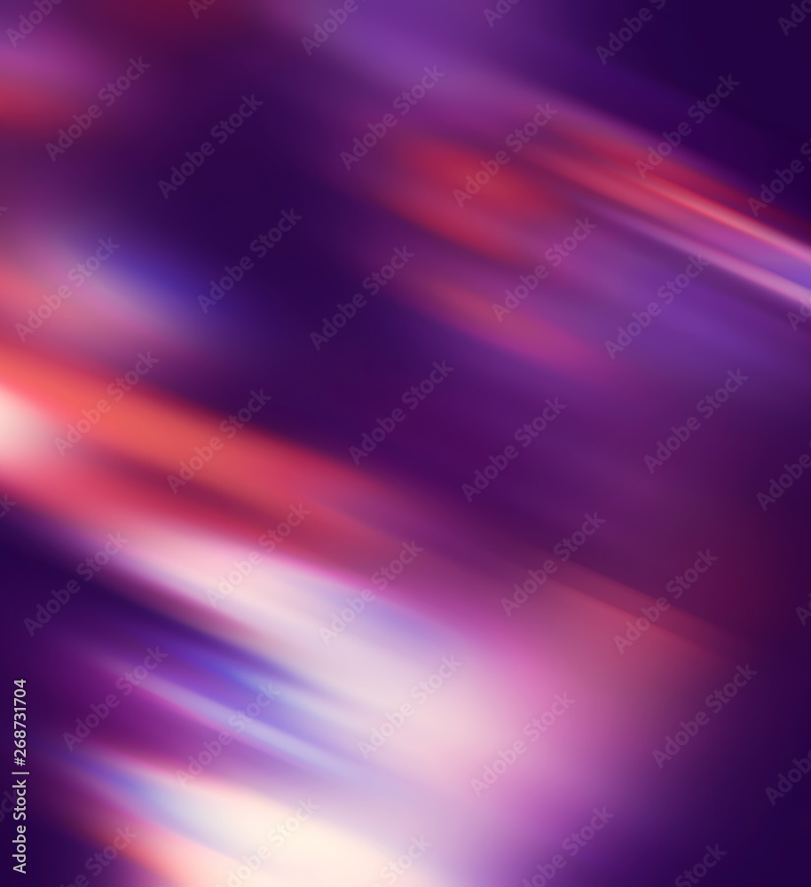 Abstract gradient background. Vivid color light. Colorful texture. Futuristic neon lights.