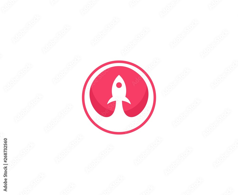 Rocket logo Rocket logo
