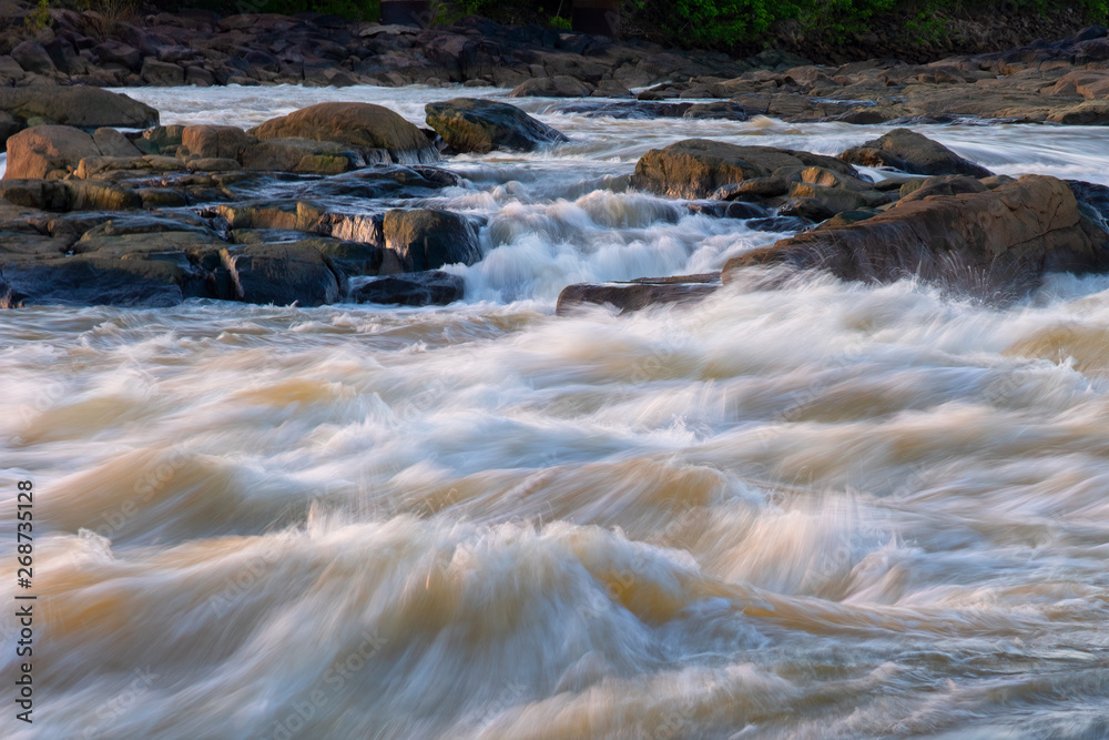 Rapids on the Chattahoochee River at Columbus, GA and Phenix, AL