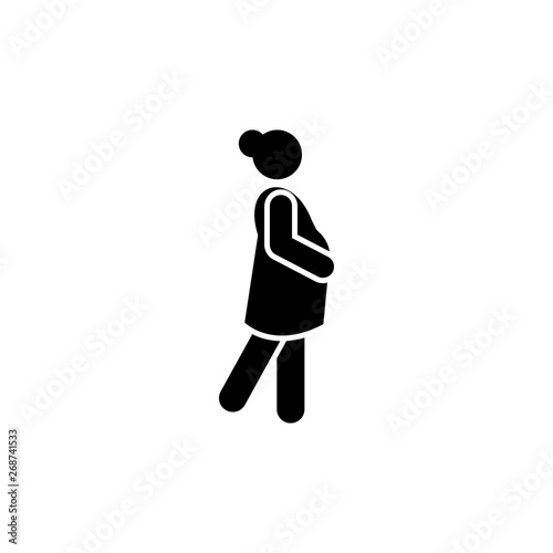 Maternal,  pregnant, embryo, mother icon. Element of maternity icon. Premium quality graphic design icon. Signs and symbols collection icon for websites, web design, mobile app