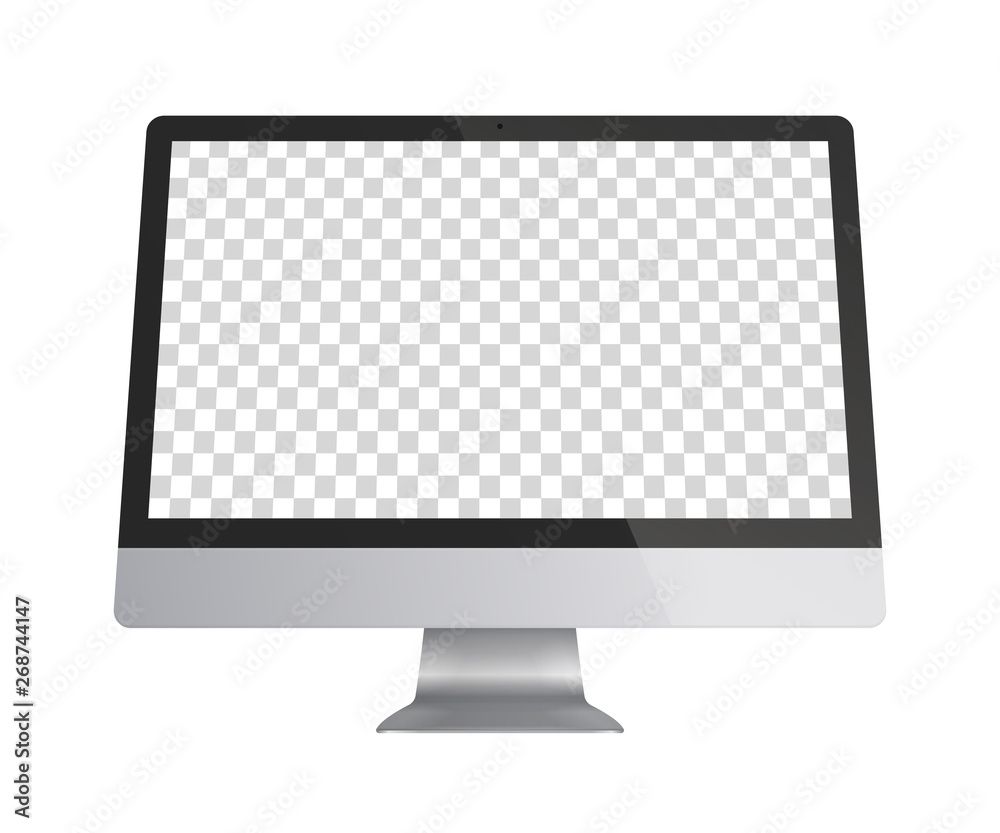 Computer monitor display. Computer monitor display.