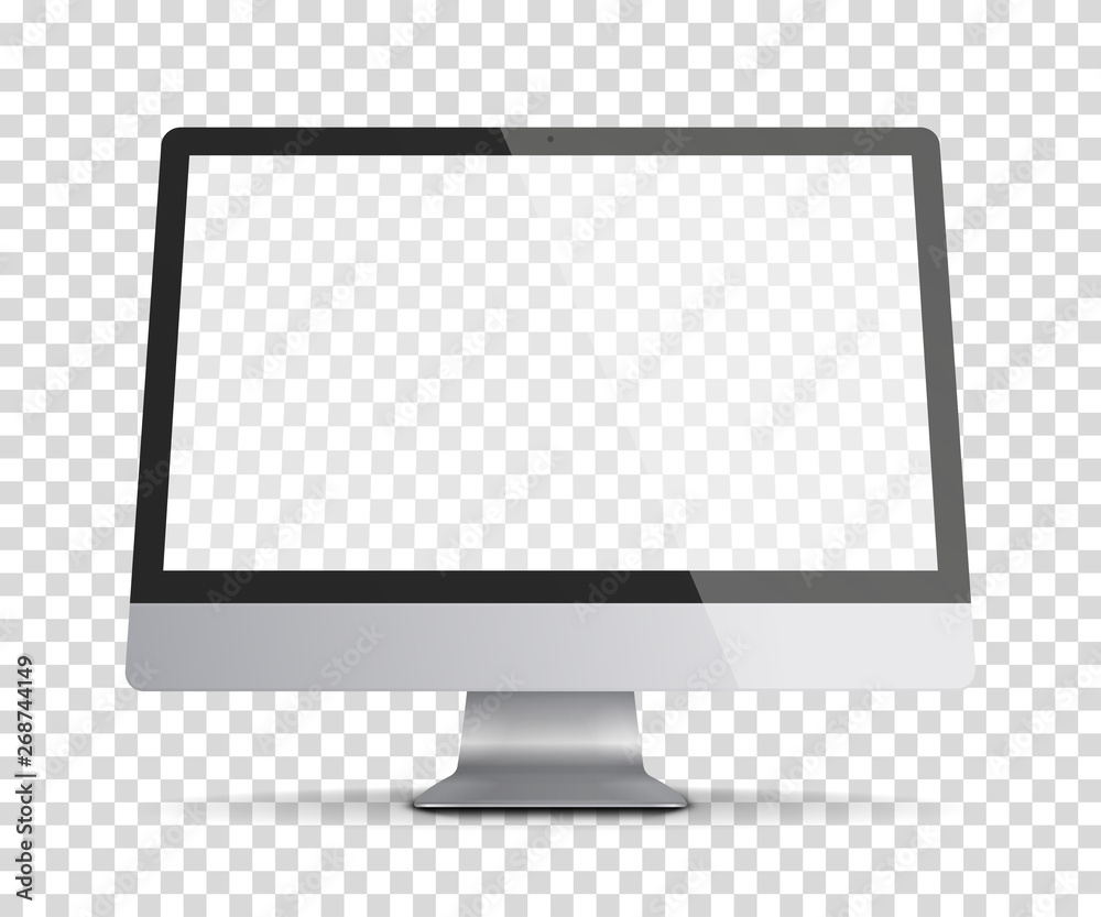 Computer monitor display. Computer monitor display.