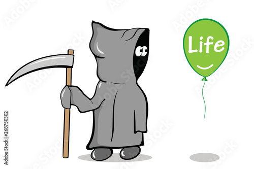 Death and balloon life
