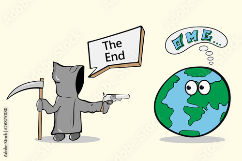 Death and planet characters