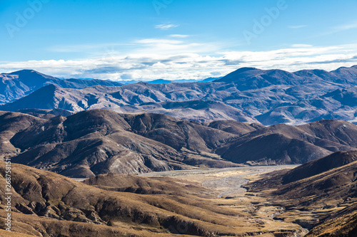 mountains in Himalaya of Tibet