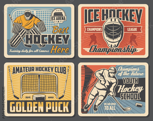 Ice hockey championship, sport club tournament