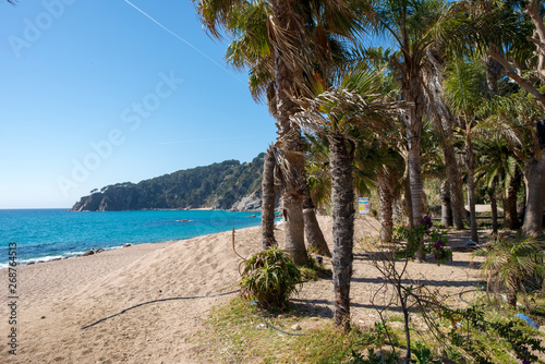 The creek llorell by the way of round, Tossa de mar photo