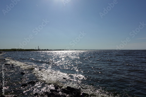 sea, beach, water, sky