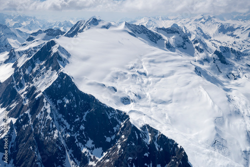 snow waves on peak Basodino glacier, Switzerland © hal_pand_108