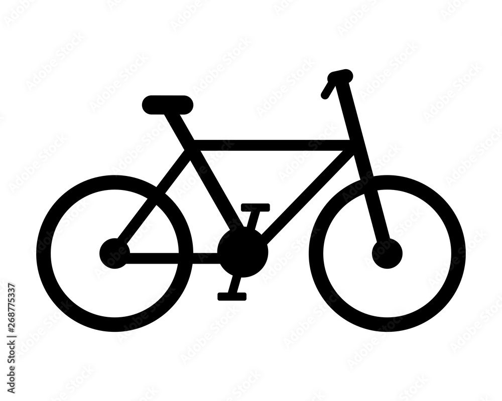 Fahrrad auf weißem Hintergrund Fahrrad auf weißem Hintergrund