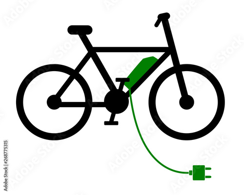 E-Bike an der Ladestation