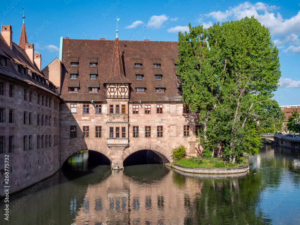 Obraz premium Heilig Geist Spital in Nürnberg