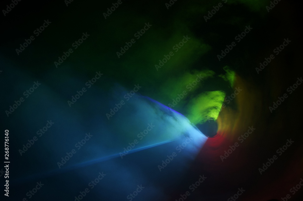 Abstract Background of Colorful Lights