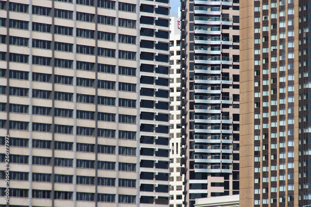 buildings at circular quay in sydney (australia) 