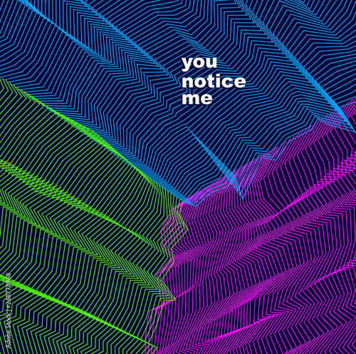Vector surreal illusion art for design, line art 3d dimensional textured inner space, hallucinogen drug trip theme. Fantastic psychedelic trendy modern op art, optical dimensional illusion.