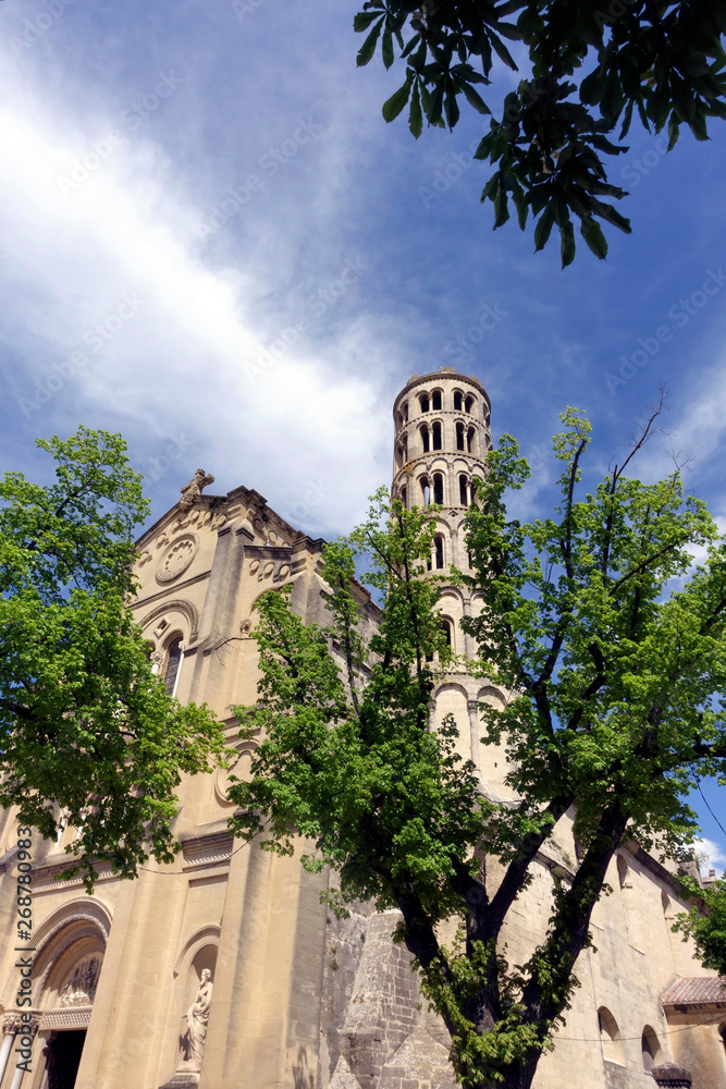 Fenestrelle Tower, Saint-Theodorit Cathedral, Uzes, Gard, France