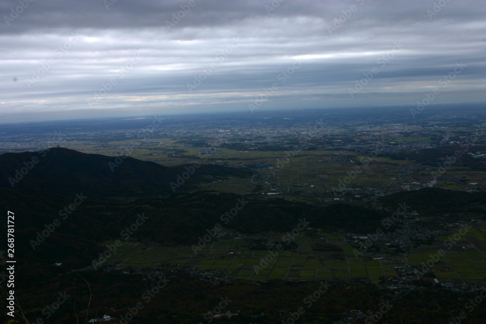 山頂からの景色、筑波山 山頂からの景色、筑波山