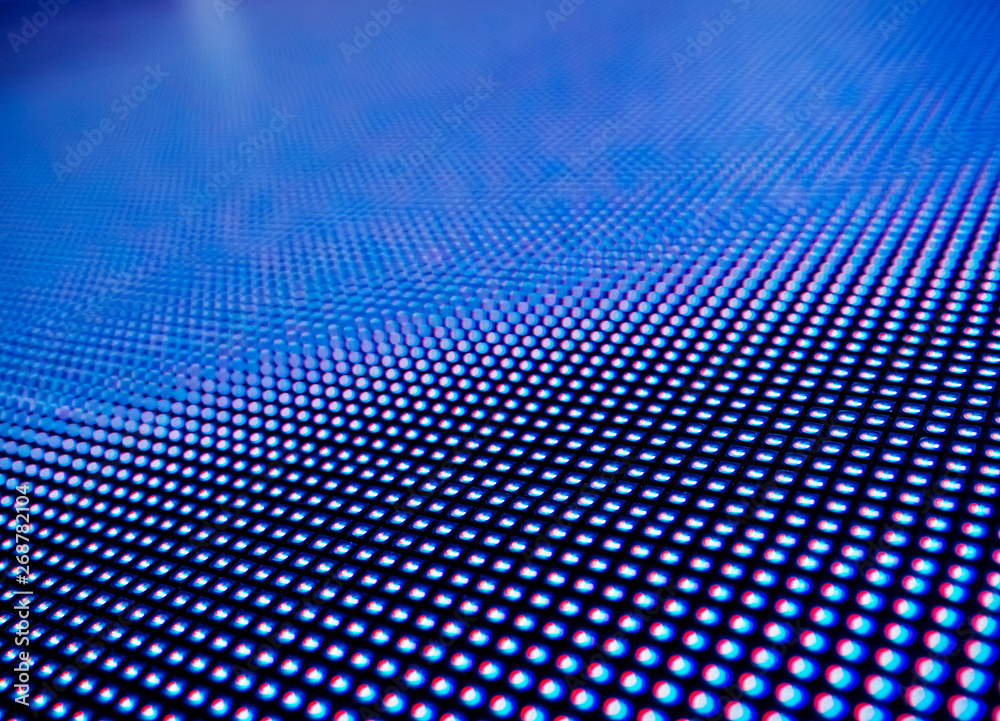 Obraz premium Led light digital dot Pattern Abstract Technology background