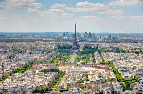 Paris cityscape from above © mehdi33300