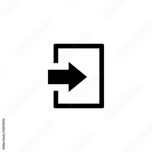 Exit icon vector Free Download Exit icon vector - GFXLoad