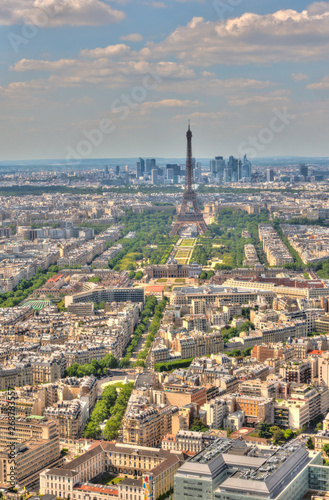 Paris cityscape from above © mehdi33300