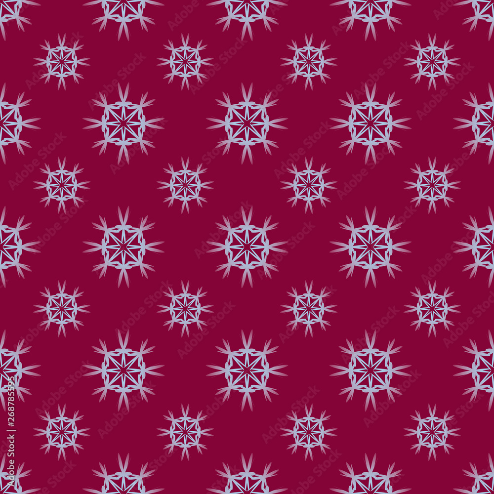Vector seamless pattern with snowflakes. Winter background. Vector seamless pattern with snowflakes. Winter background.
