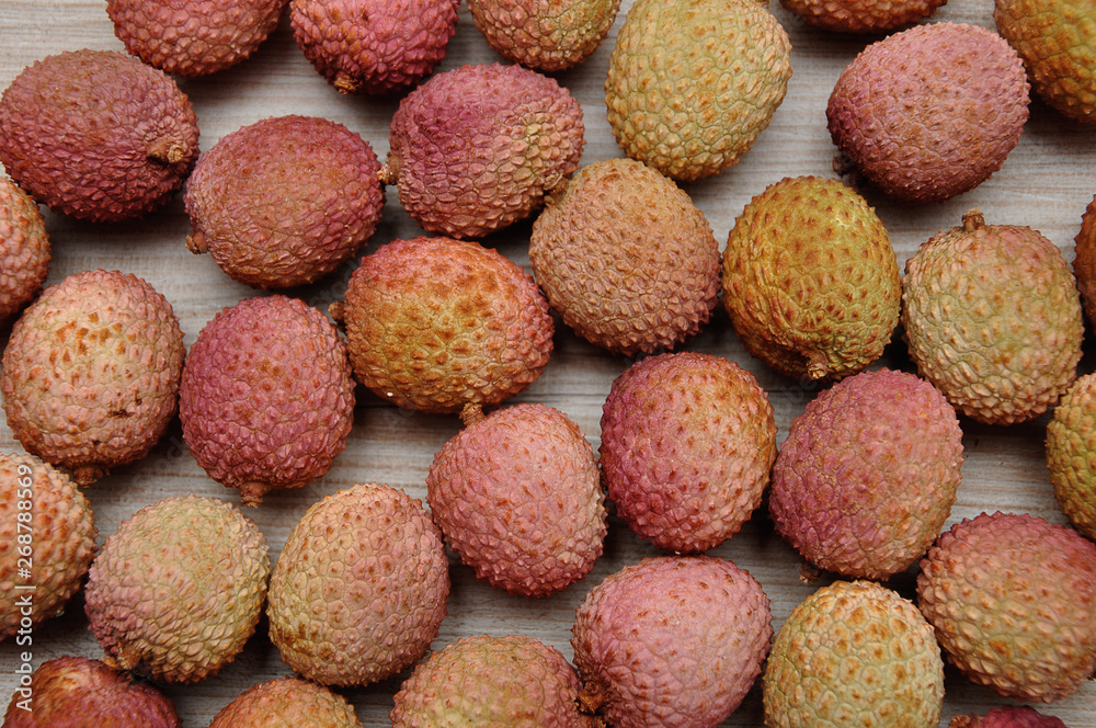 A full screen of litchis A full screen of litchis