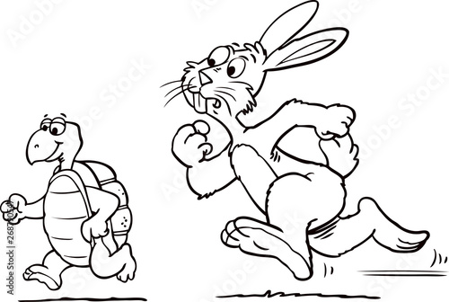 Rabbit and Turtle