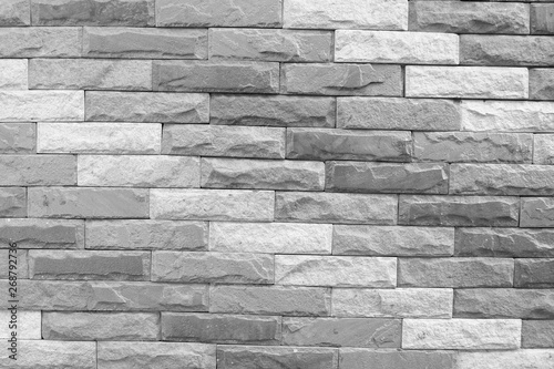 black and white brick wall texture background