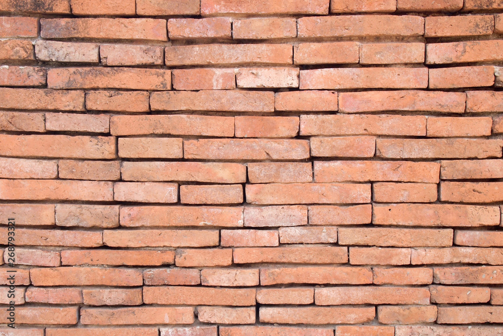 Fototapeta premium brown brick wall texture background