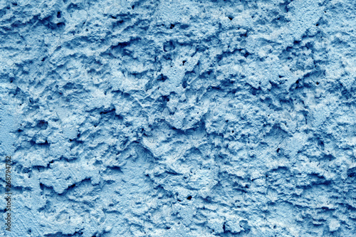 blue cement wall background