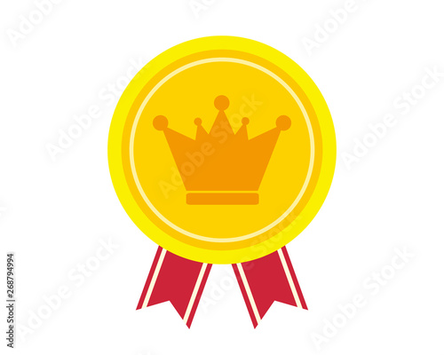 王冠　リボン　ランキング　賞　受賞　メダル　金メダル