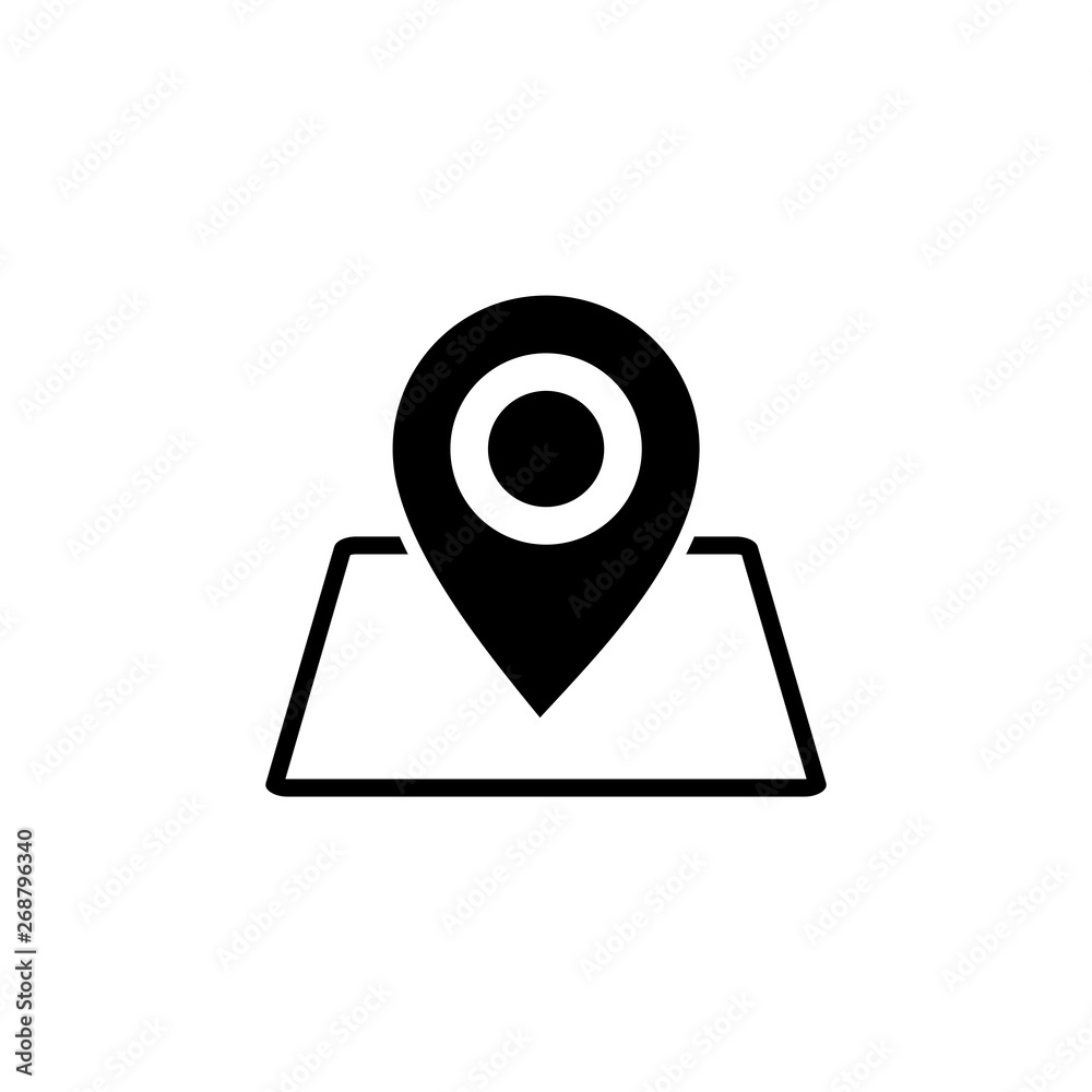 Pin Maps Location icon vector. Pin icon vector. Location icon. Map pointer icon Pin Maps Location icon vector. Pin icon vector. Location icon. Map pointer icon