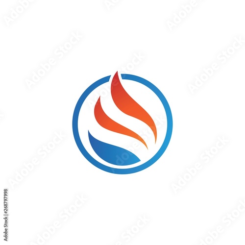 Fire flame Logo