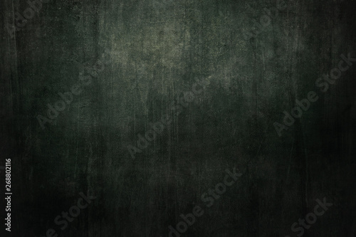 Dark green canvas background or texture