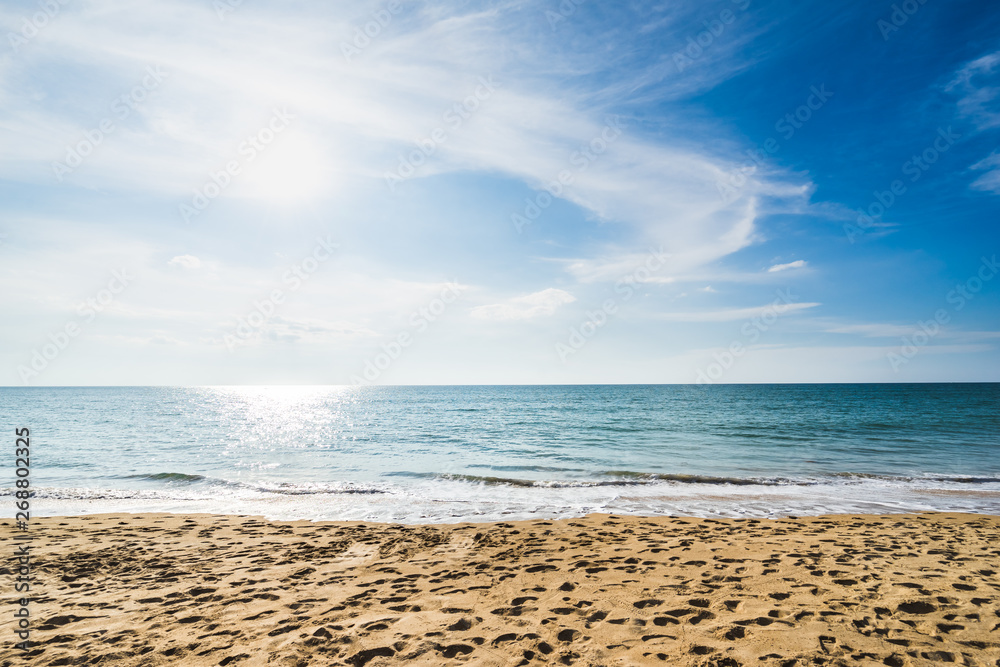 beauty beach in Phuket of Thailand