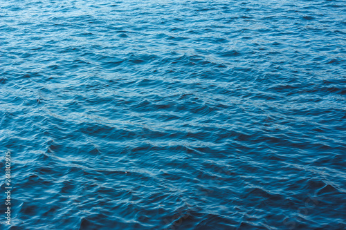  Beautiful, gentle blue sea background © Илья Николаев