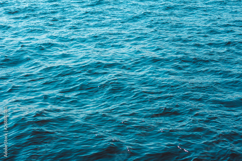  Beautiful, gentle blue sea background
