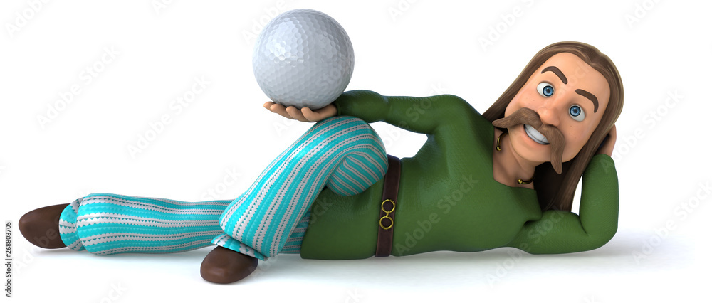 Fun Gaul - 3D Illustration Fun Gaul - 3D Illustration