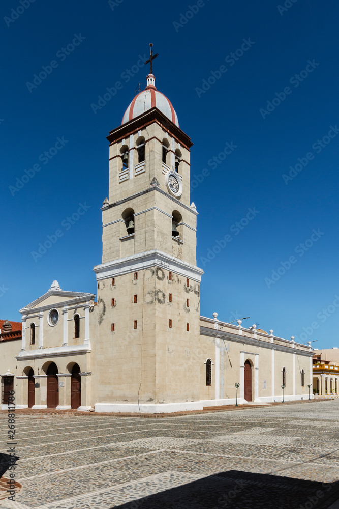 Kuba, Bayamo; Die Kathedrale Santisimo Salvador de Bayamo.