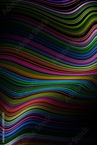 Wave line pattern cover background, wallpaper abstract.