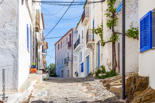 Narcis de Monturiol Street, Cadaques