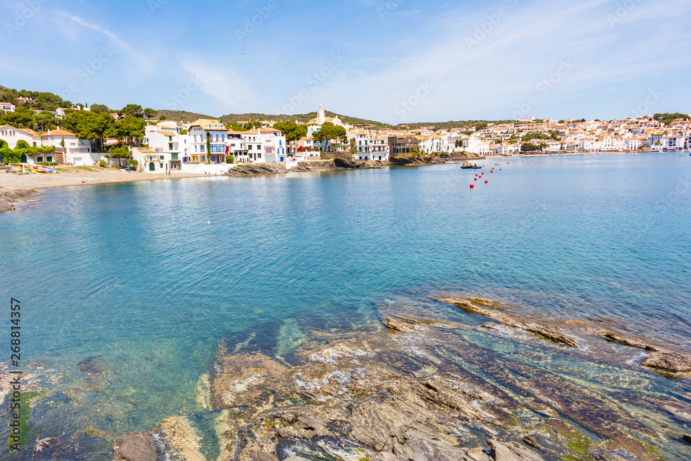 View of the bay of Cadaques, Costa Brava