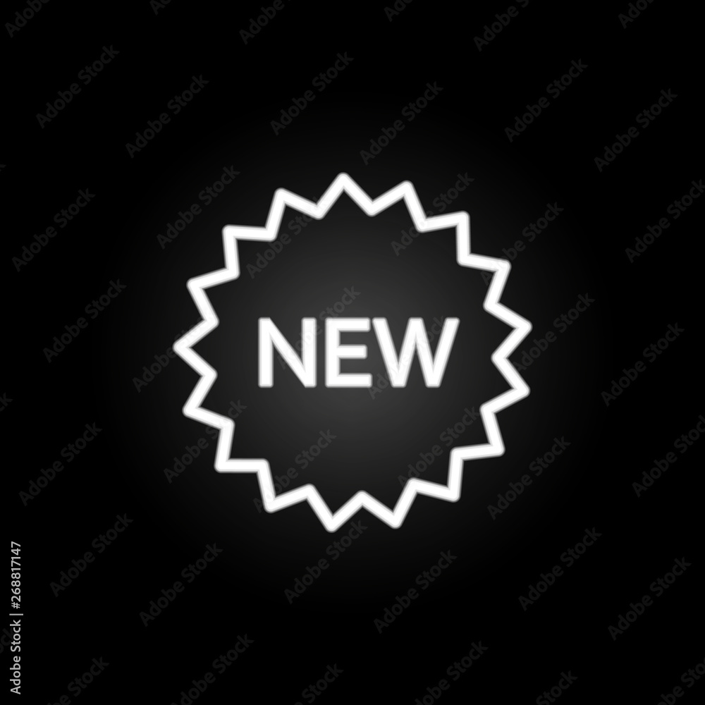 new neon icon. Elements of commerce set. Simple icon for websites, web design, mobile app, info graphics new neon icon. Elements of commerce set. Simple icon for websites, web design, mobile app, info graphics