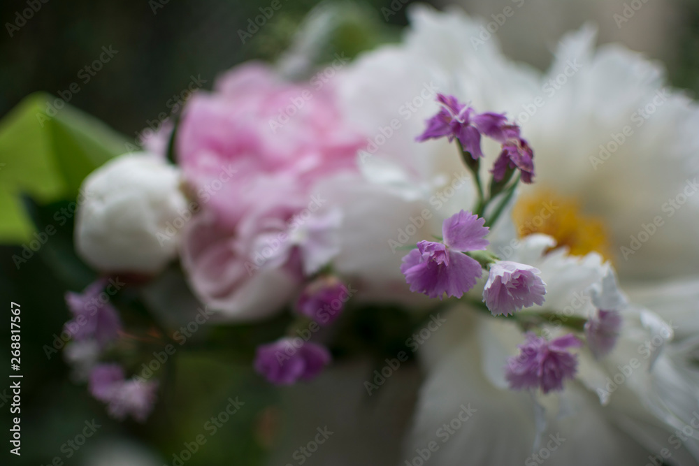 Spring Bouquet, Peonies.